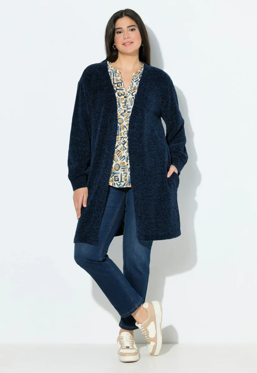 Strickjacke - ink blue
