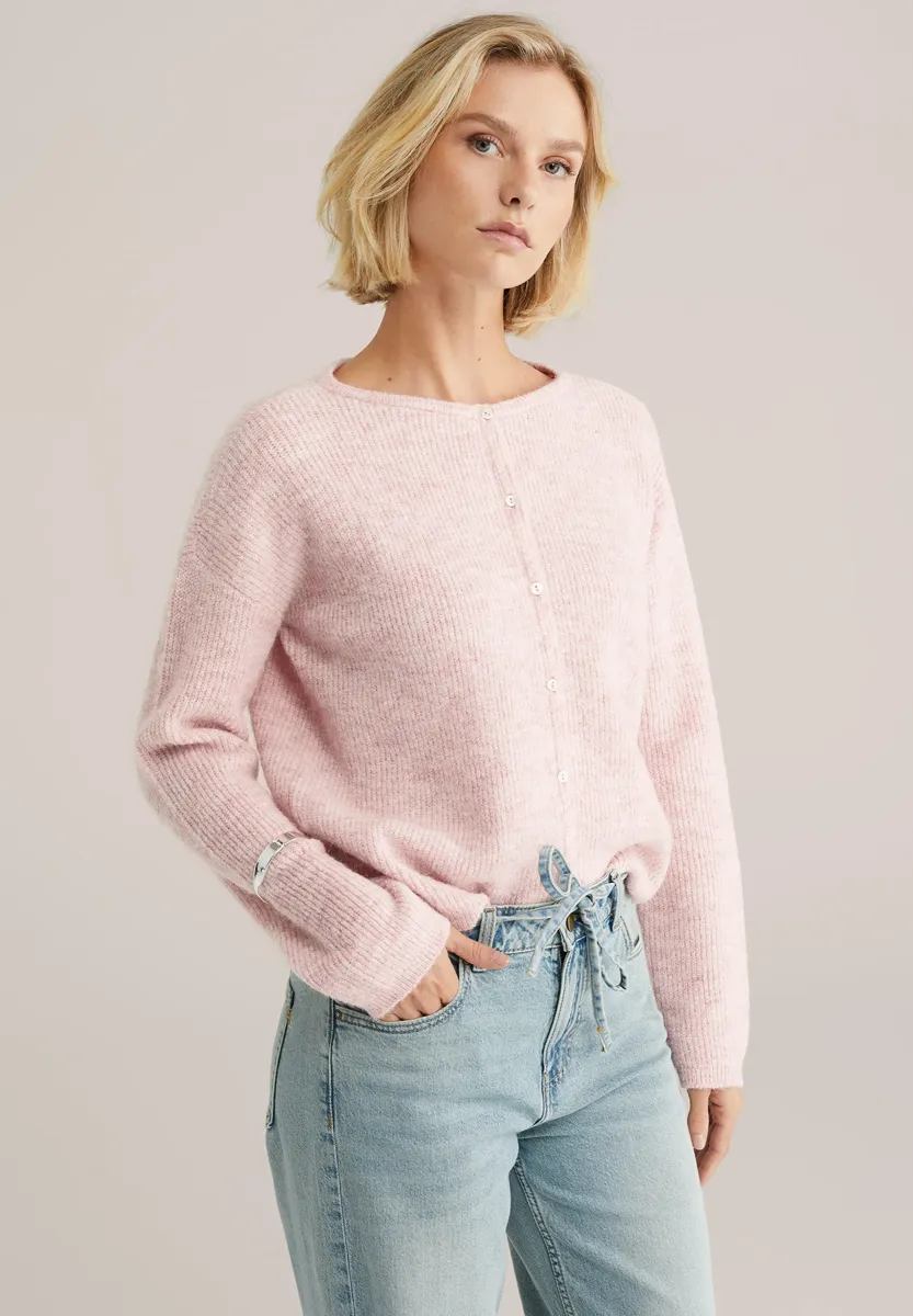 Strickjacke - light pink