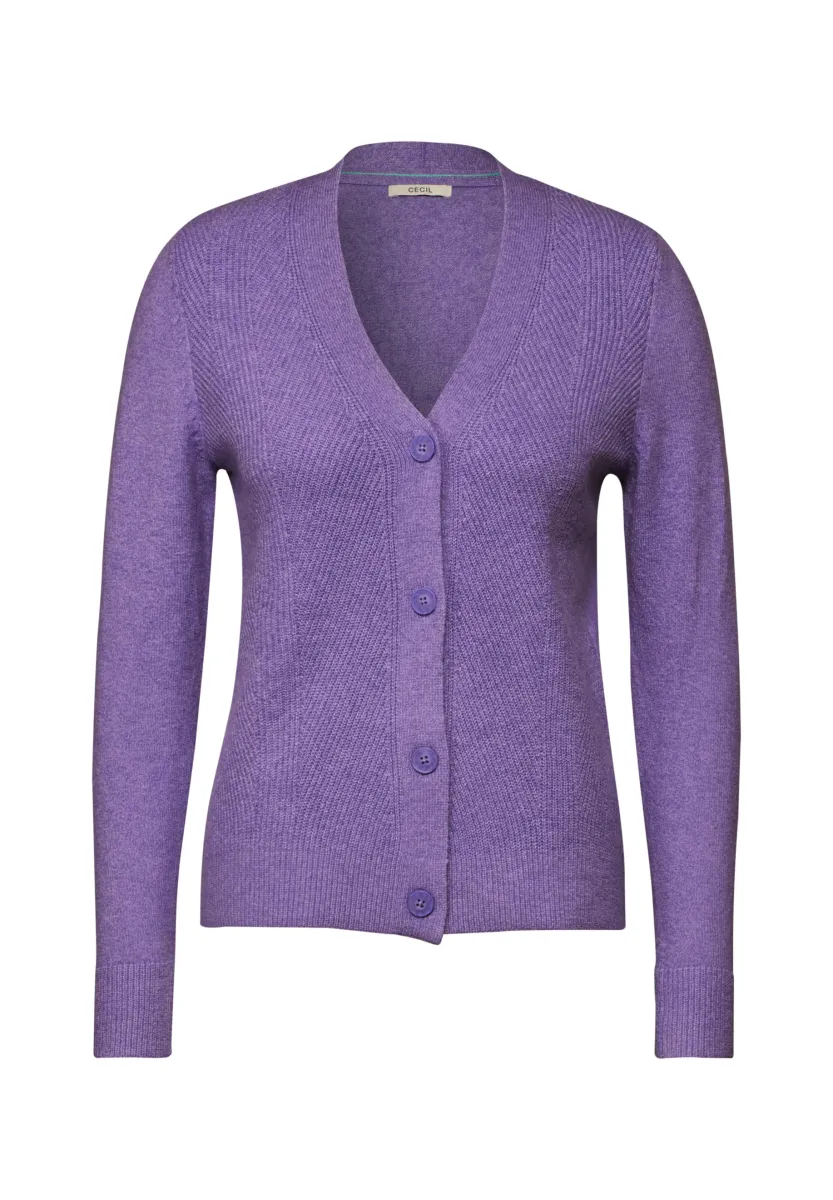 Strickjacke - lila
