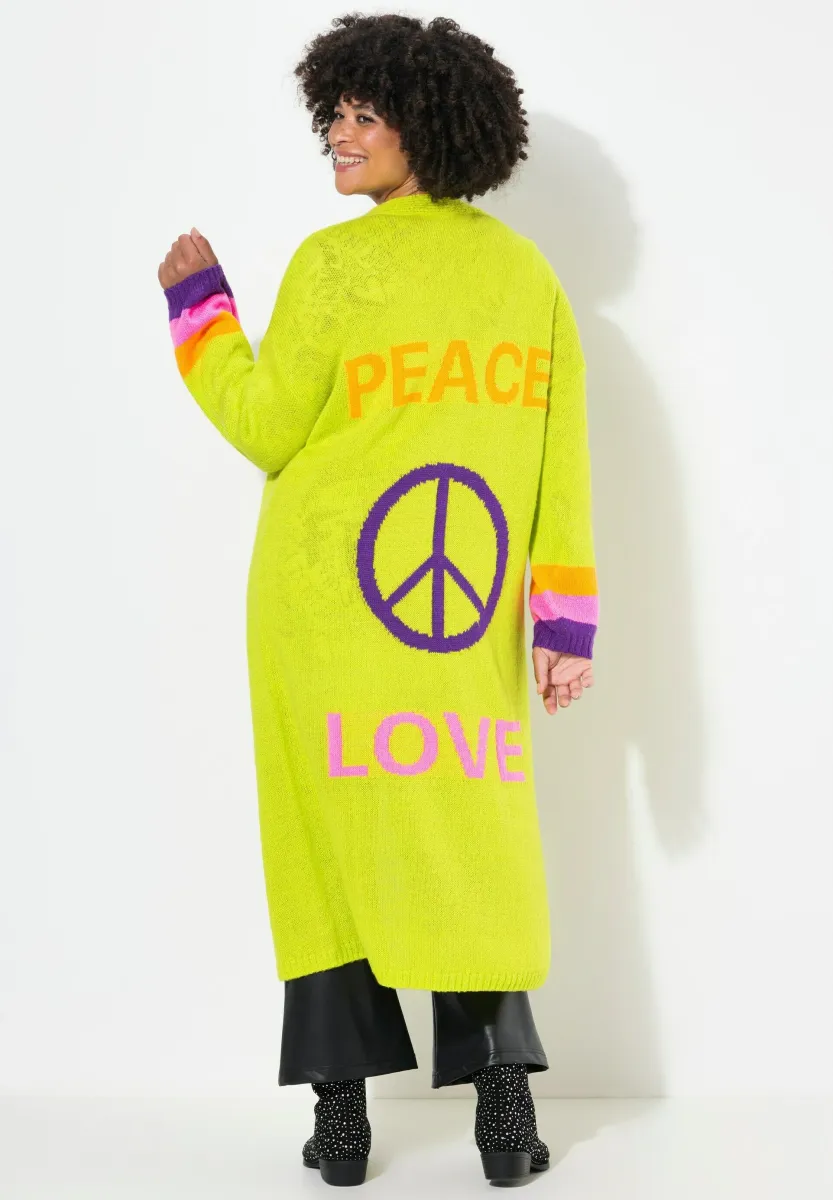 Strickjacke - lime green