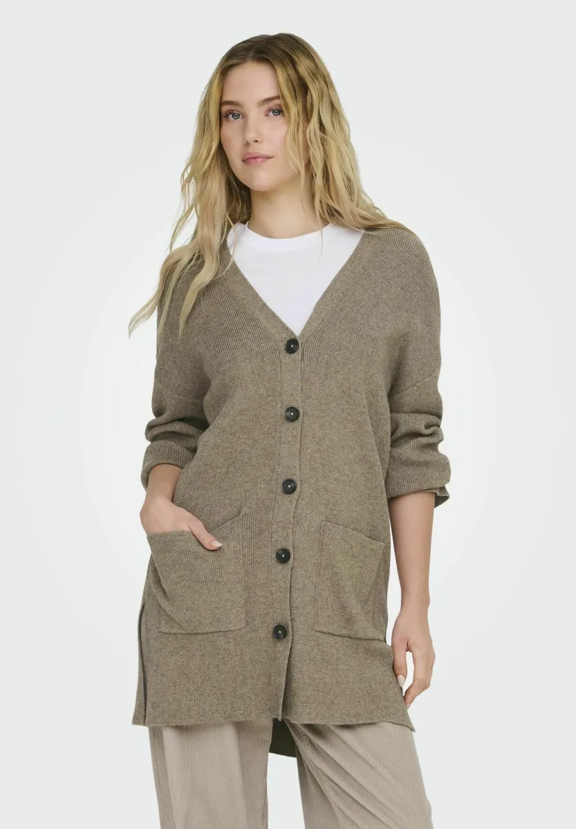 Strickjacke - malt ball