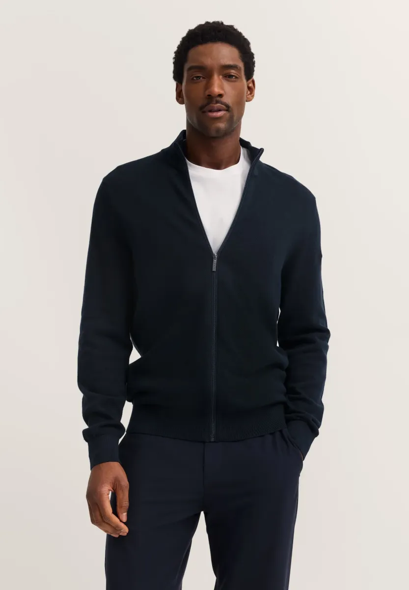 Strickjacke - marine