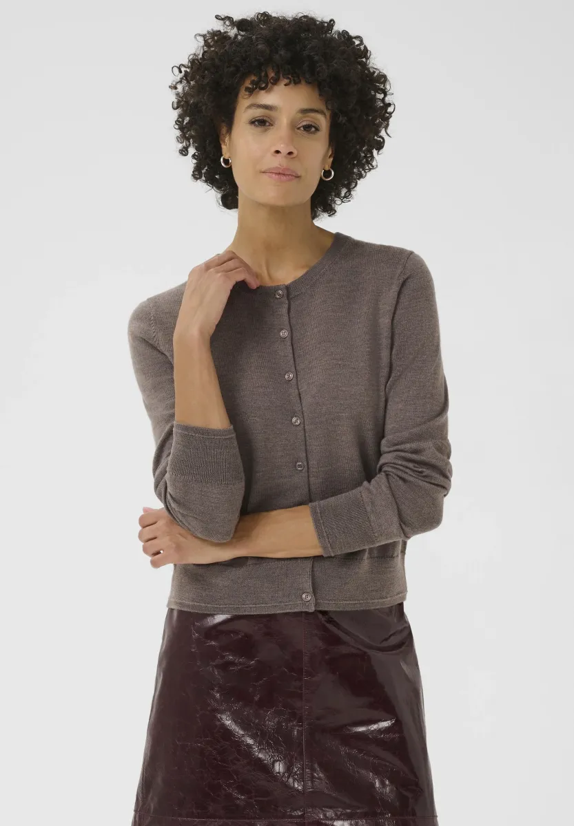 Strickjacke - melange