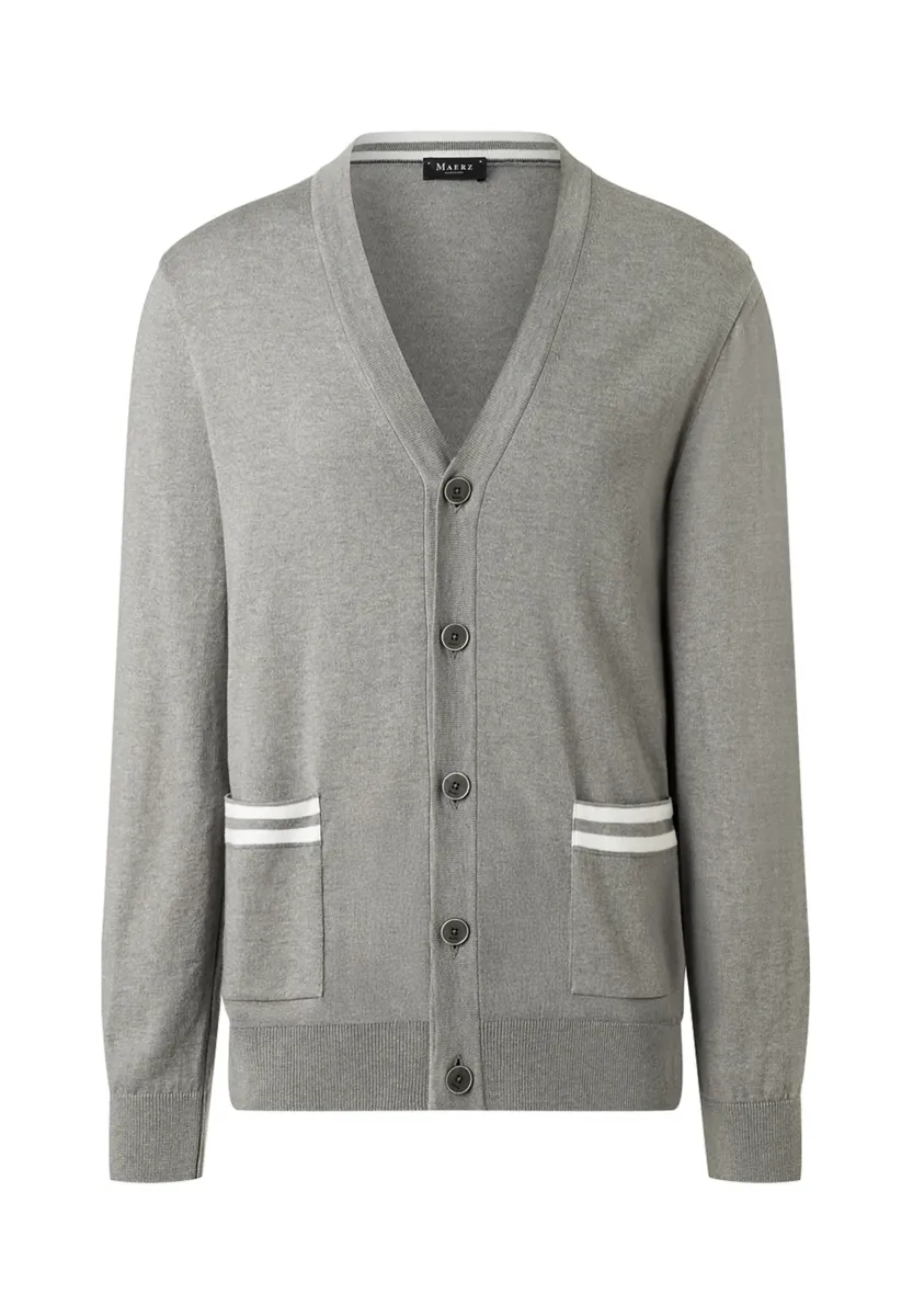Strickjacke - mercury grey