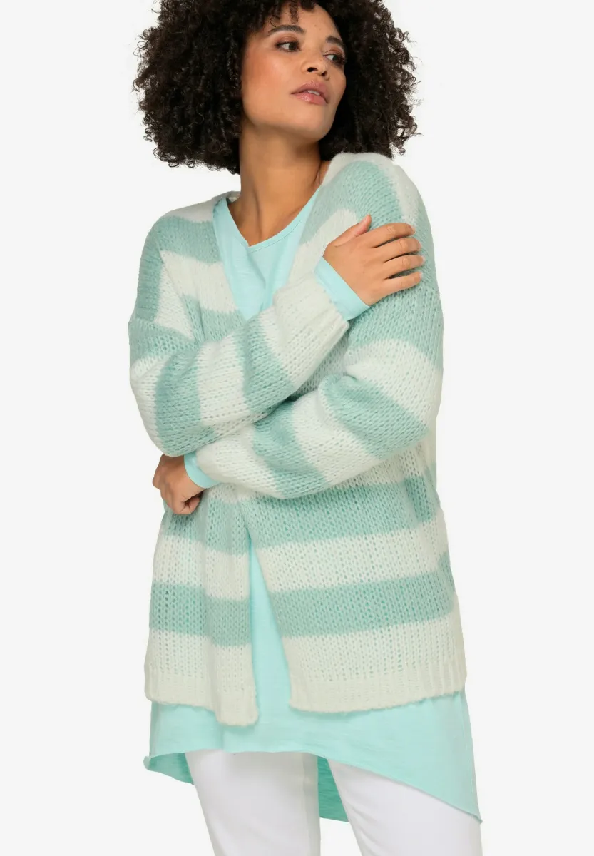 Strickjacke - mint