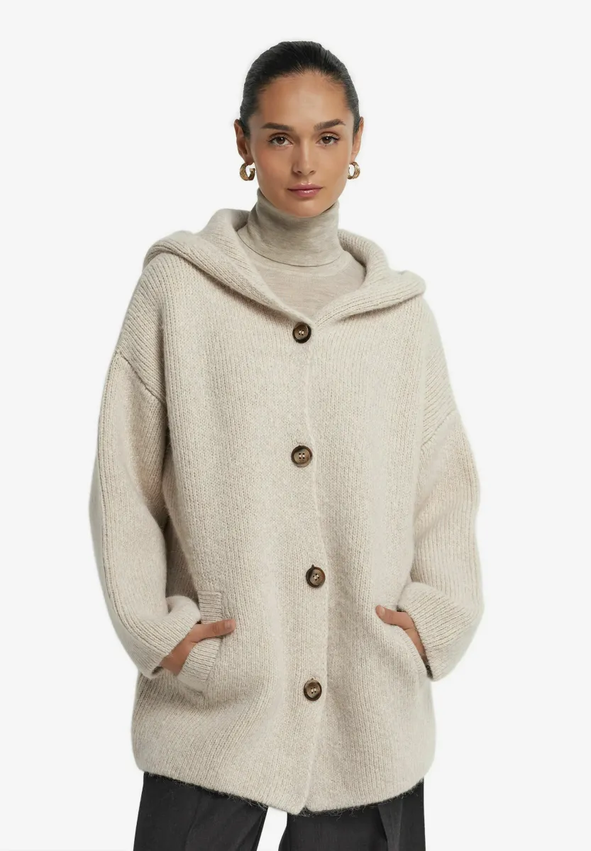 Strickjacke - natürlich cord blend