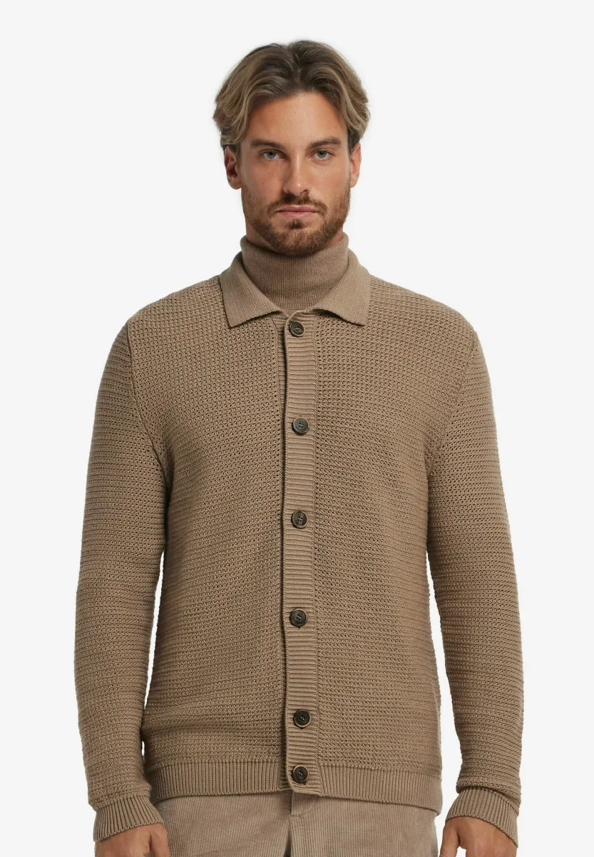 Strickjacke - natural