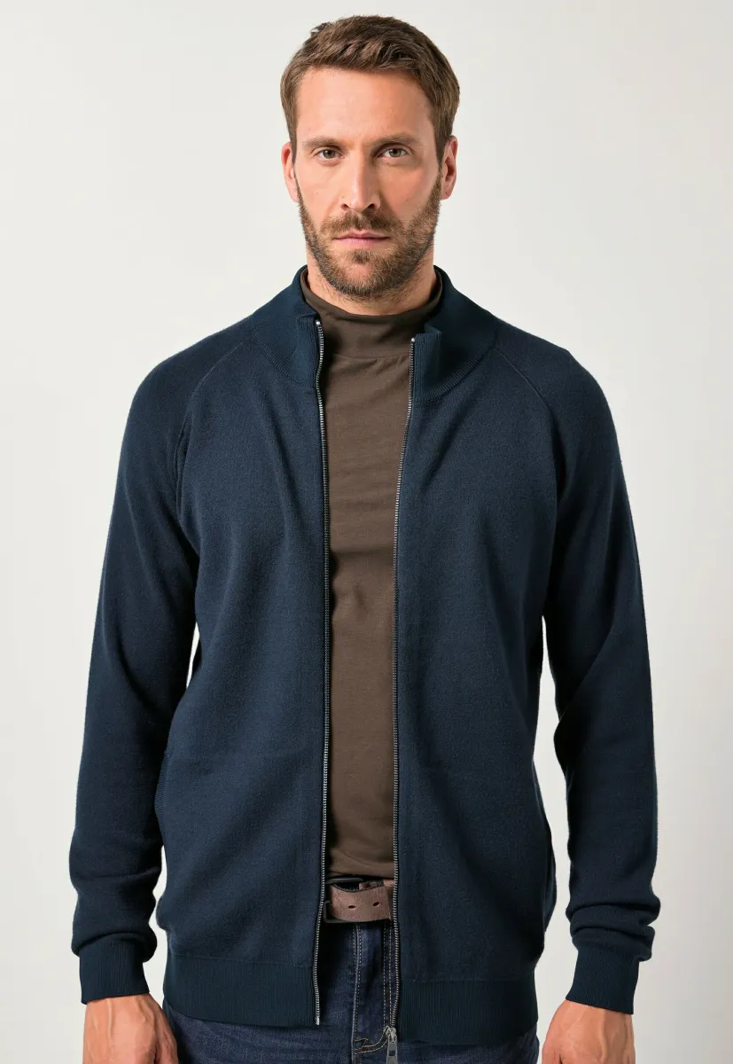 Strickjacke - navy blue