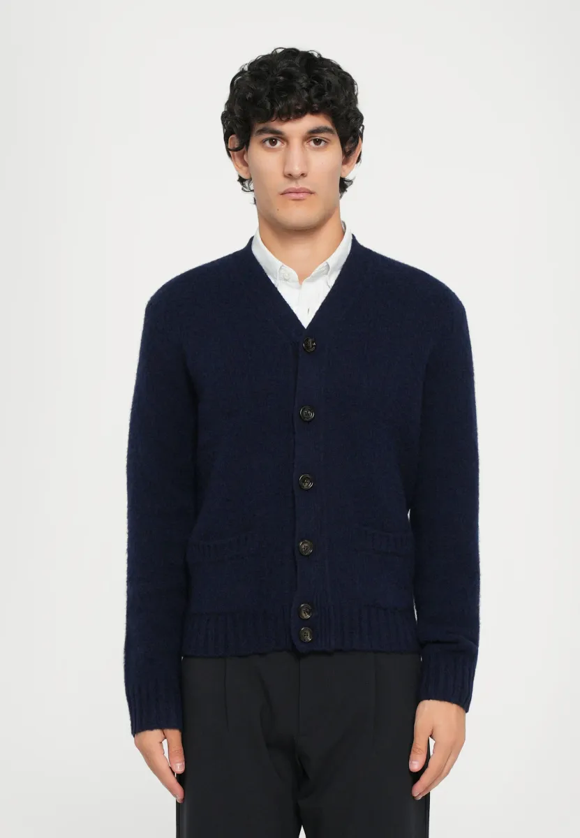 Strickjacke - navy