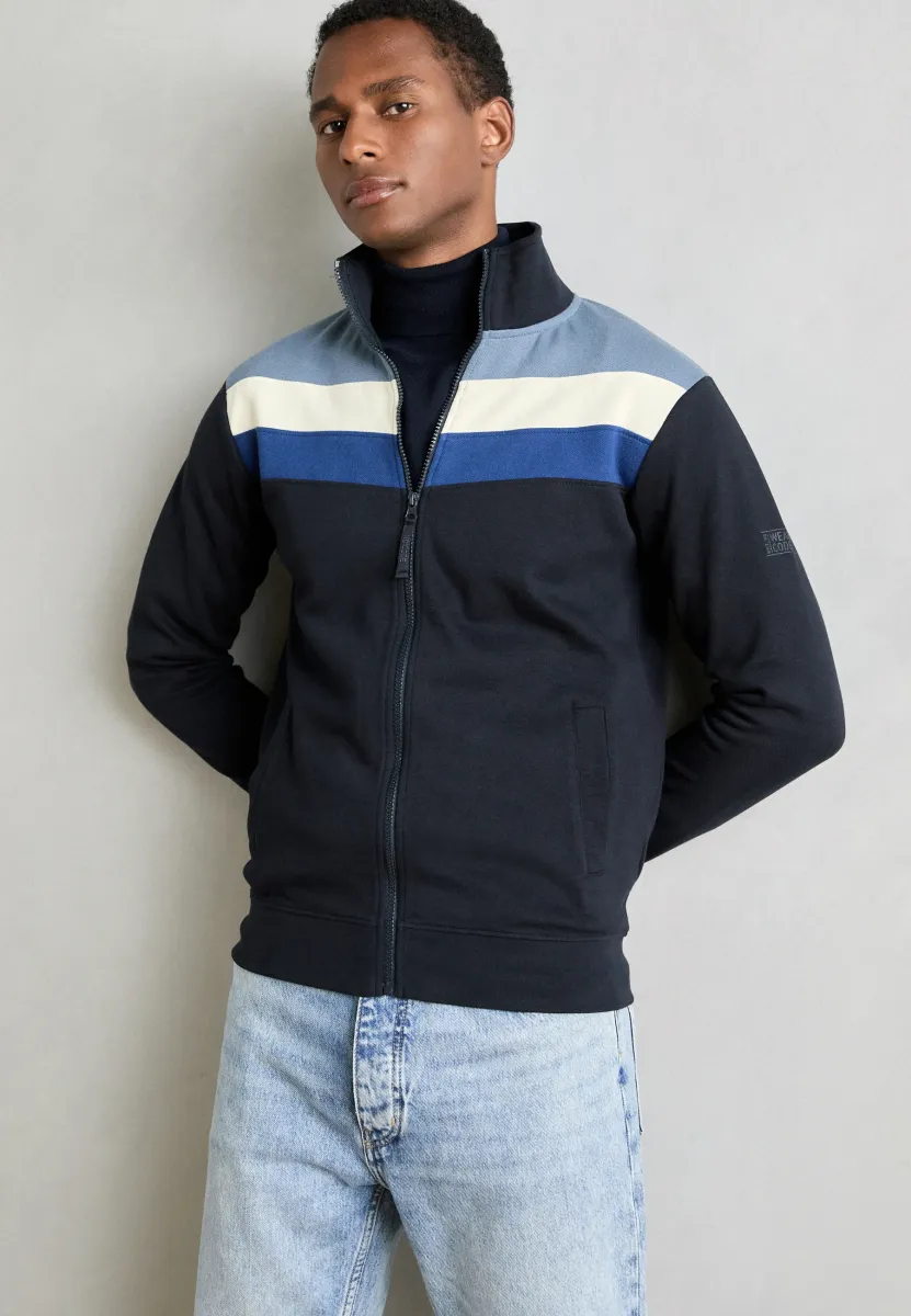 Strickjacke - navy
