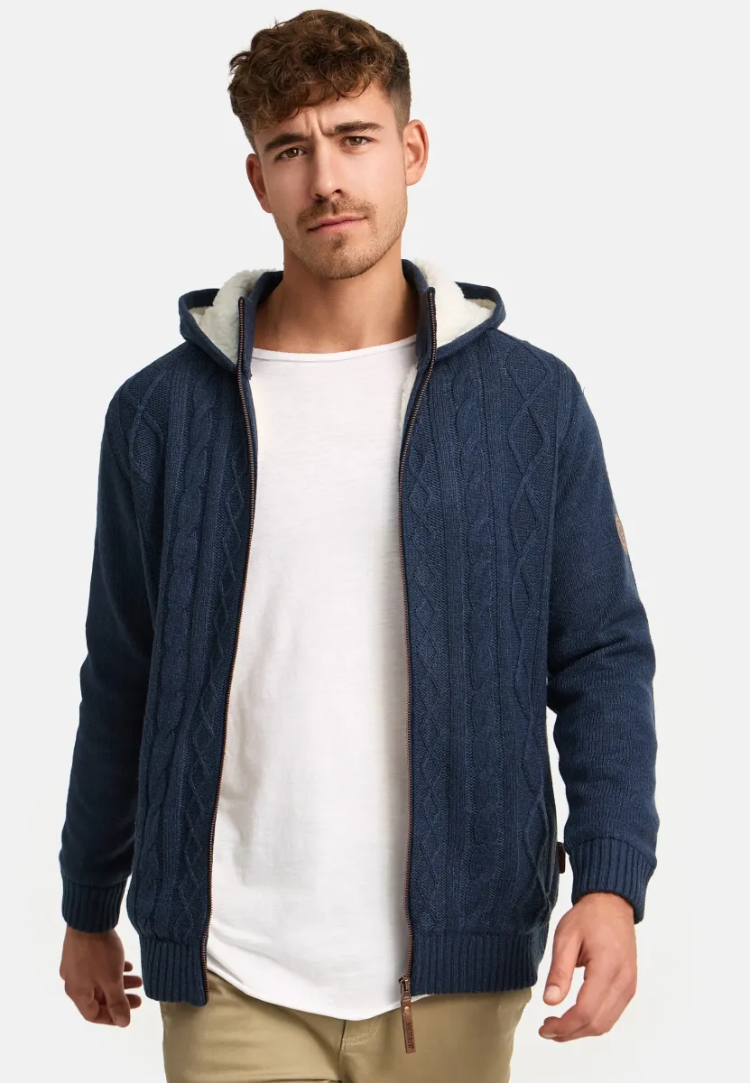 Strickjacke - navy