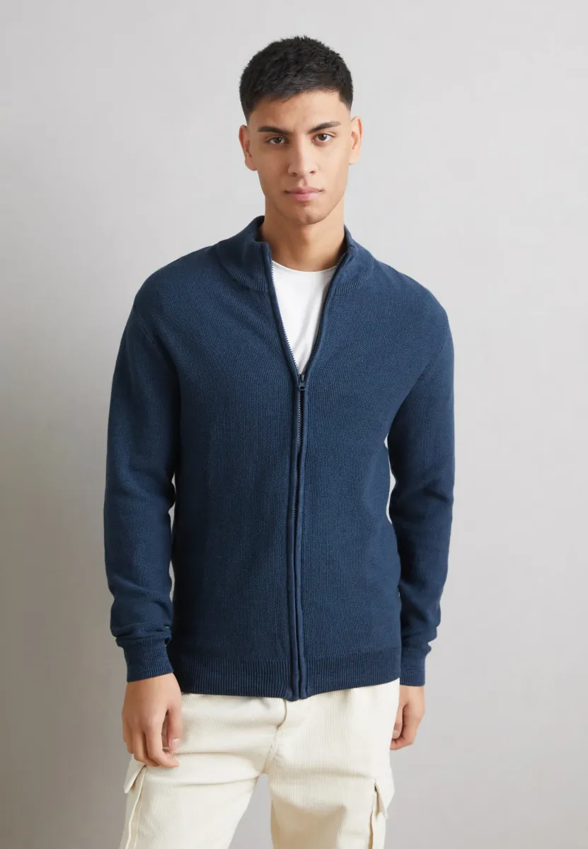 Strickjacke - navy