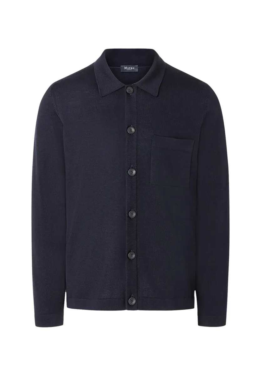 Strickjacke - navy