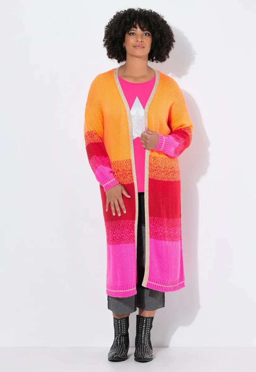 Strickjacke - neon berry