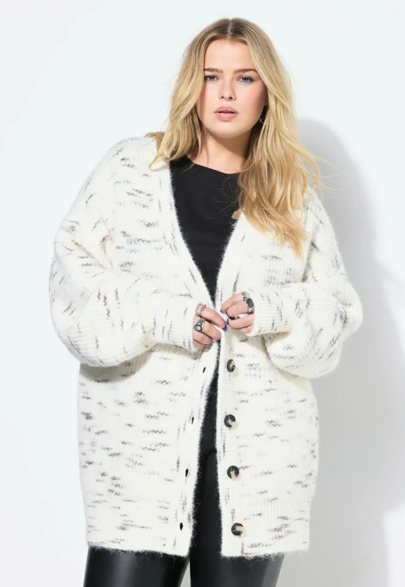 Strickjacke - off-white