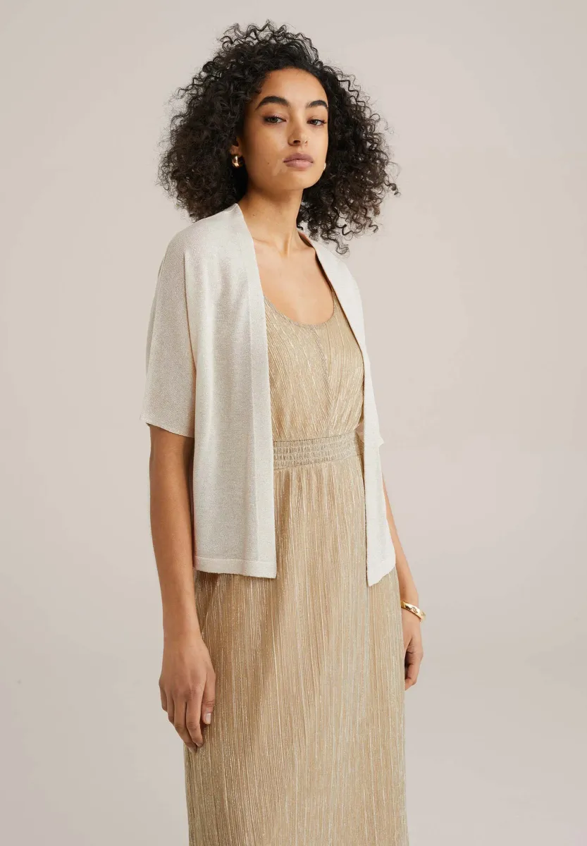Strickjacke - offwhite
