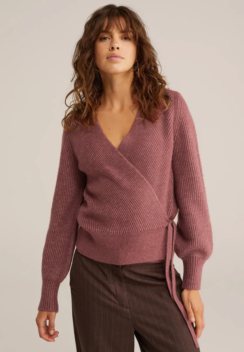 Strickjacke - old rose