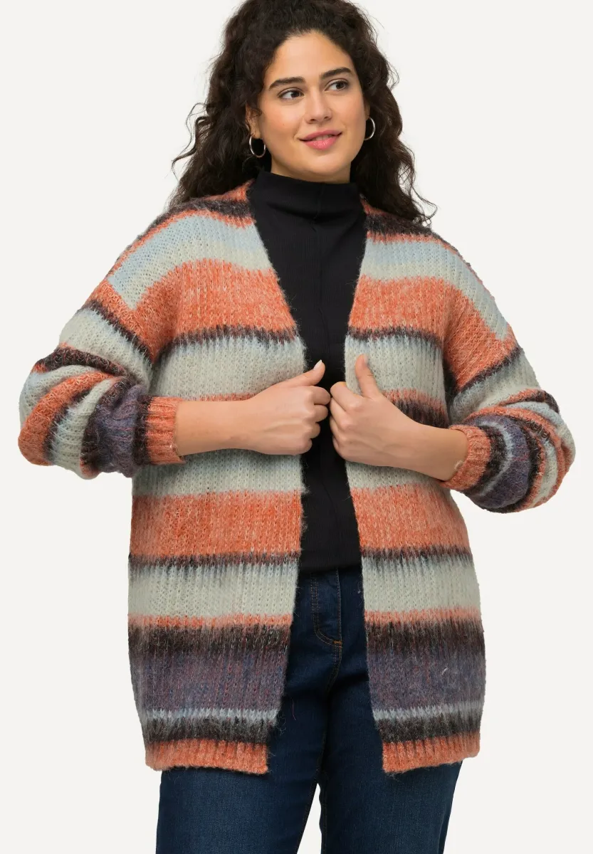 Strickjacke - orange
