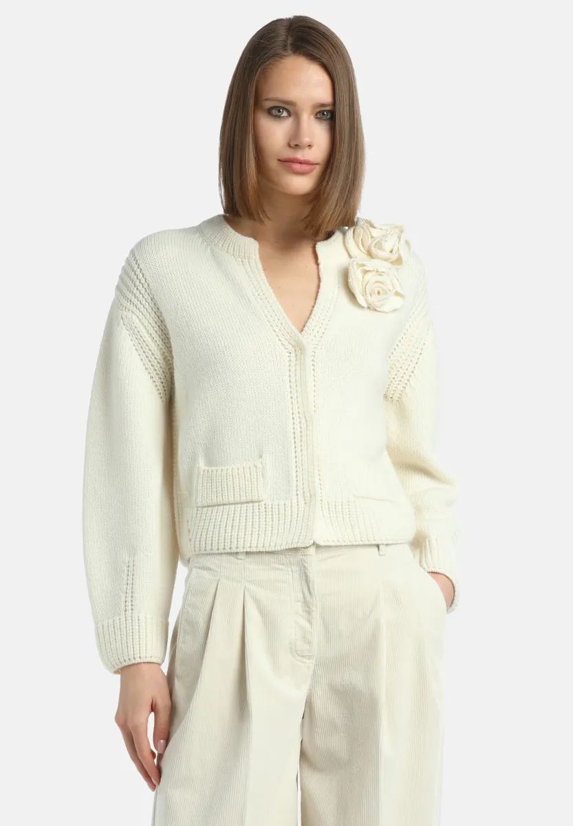 Strickjacke - panna