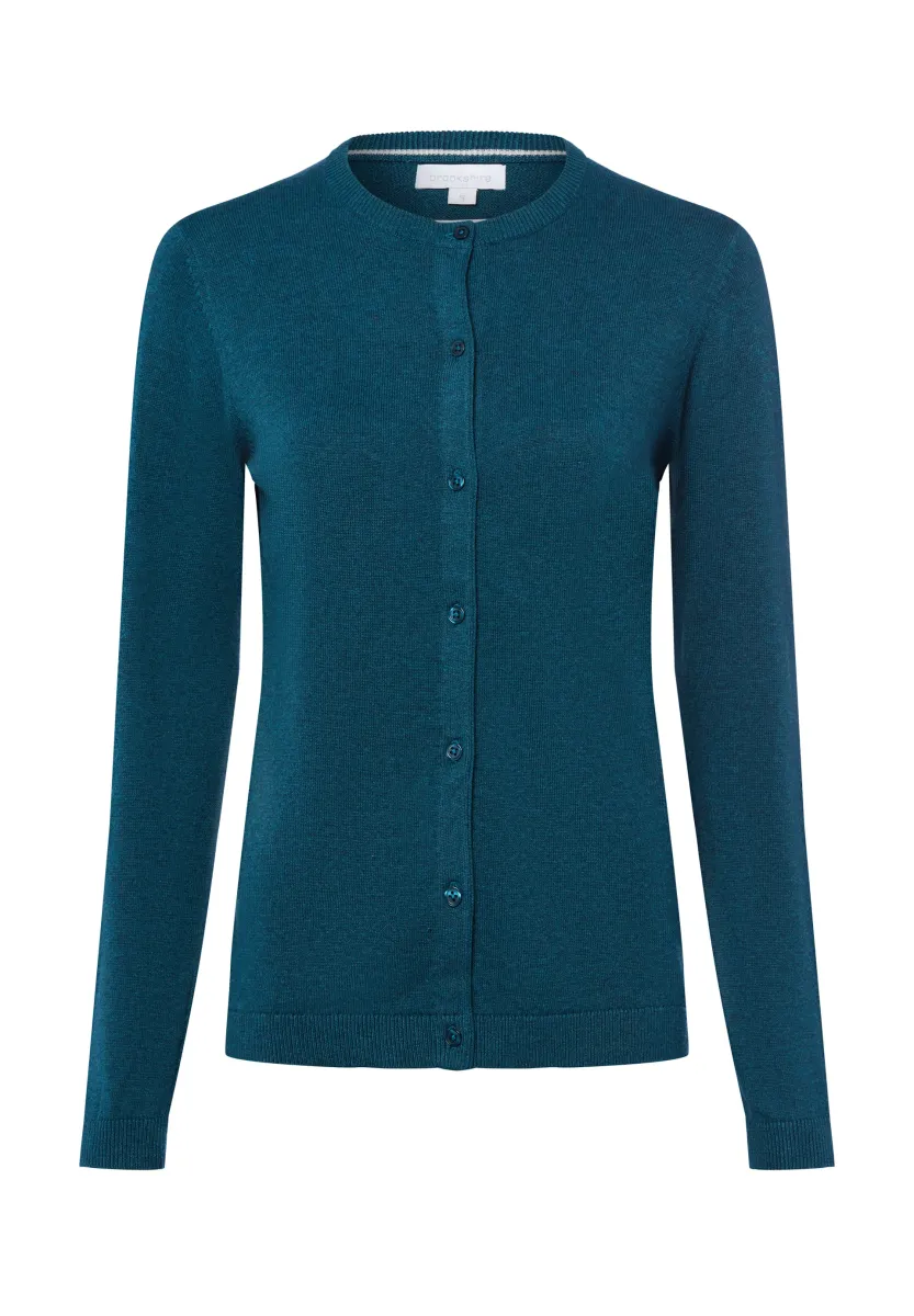 Strickjacke - petrol