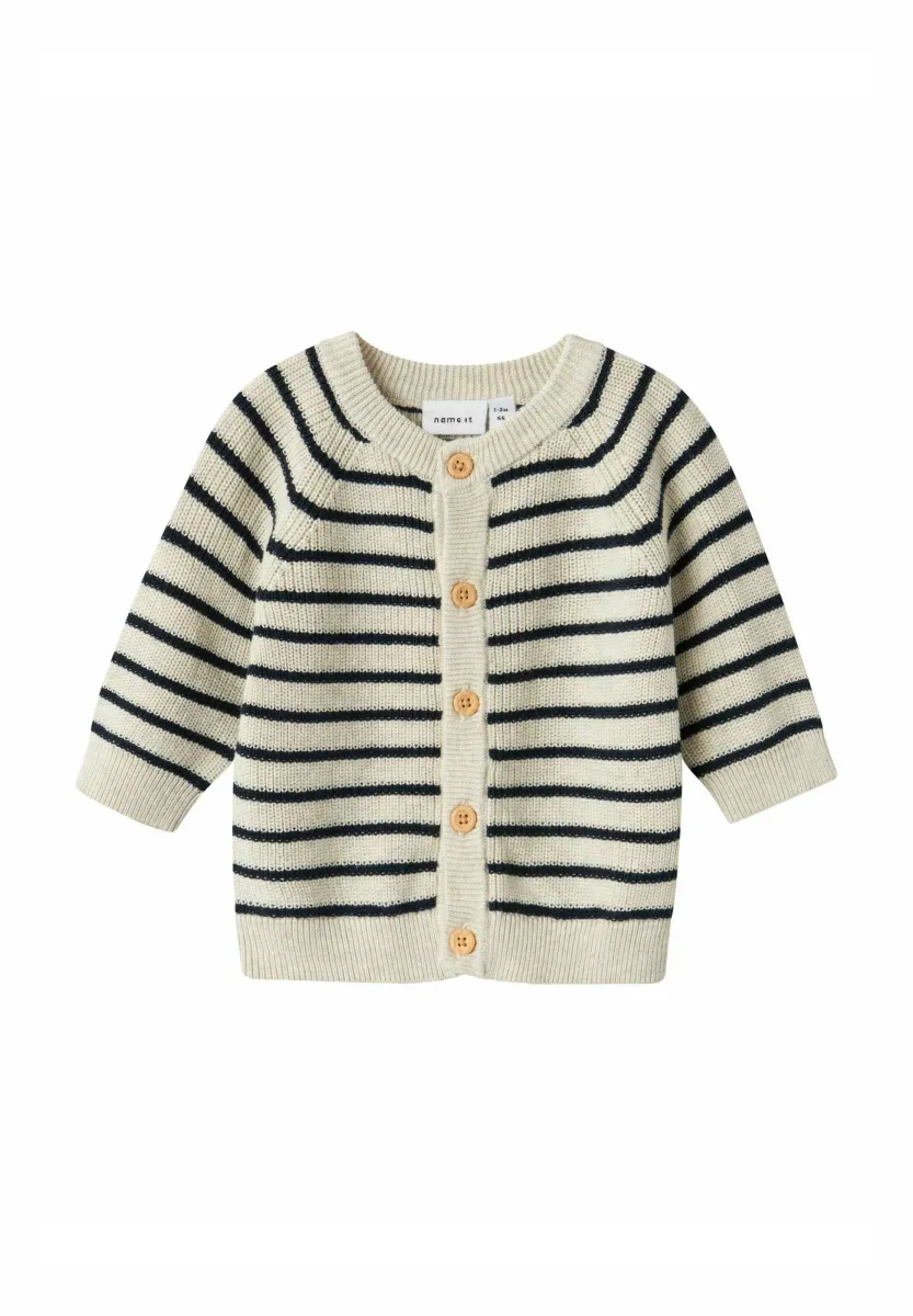 Strickjacke - peyote melange