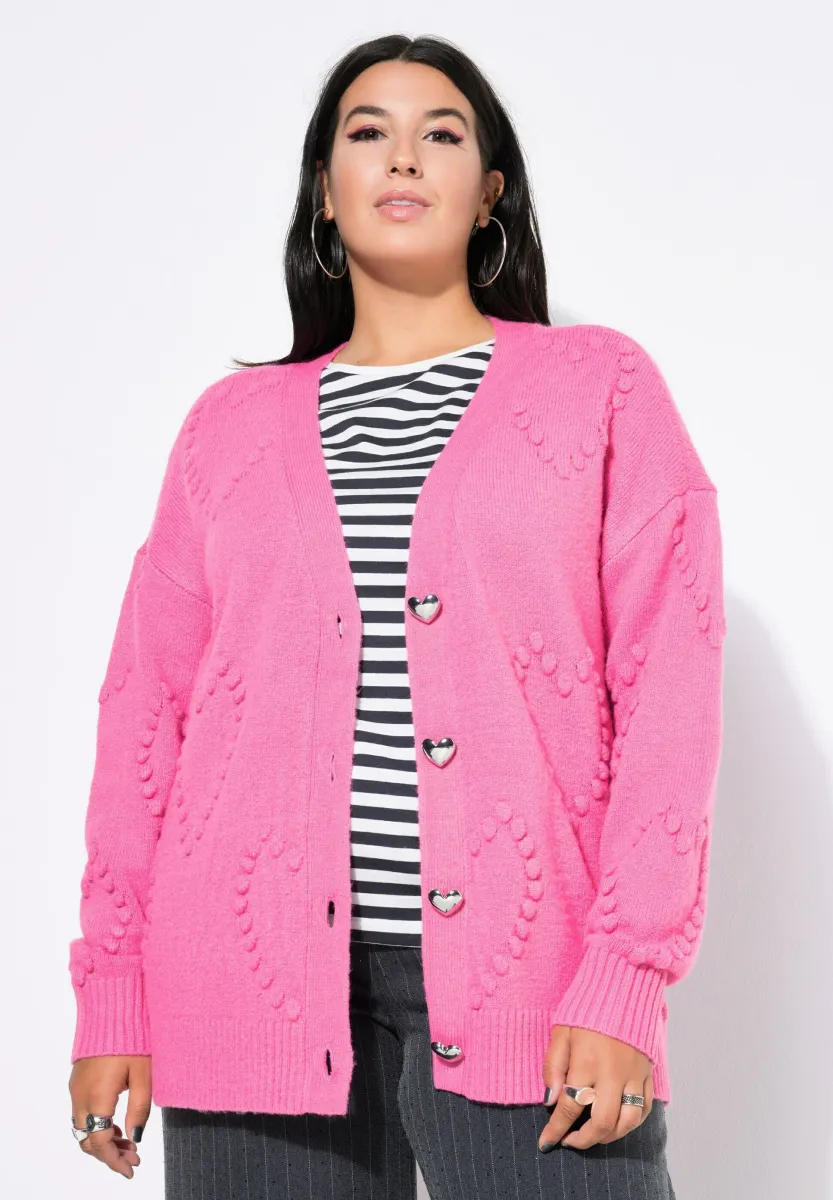 Strickjacke - pink