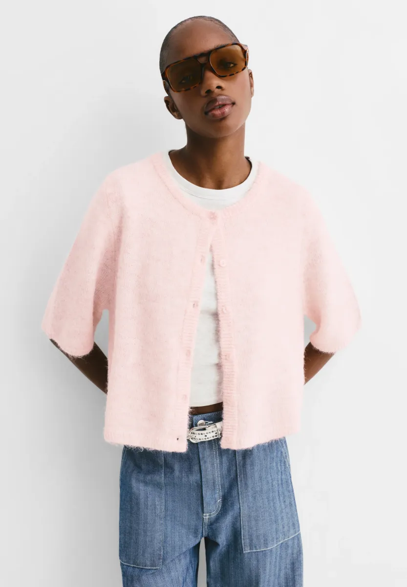 Strickjacke - pink