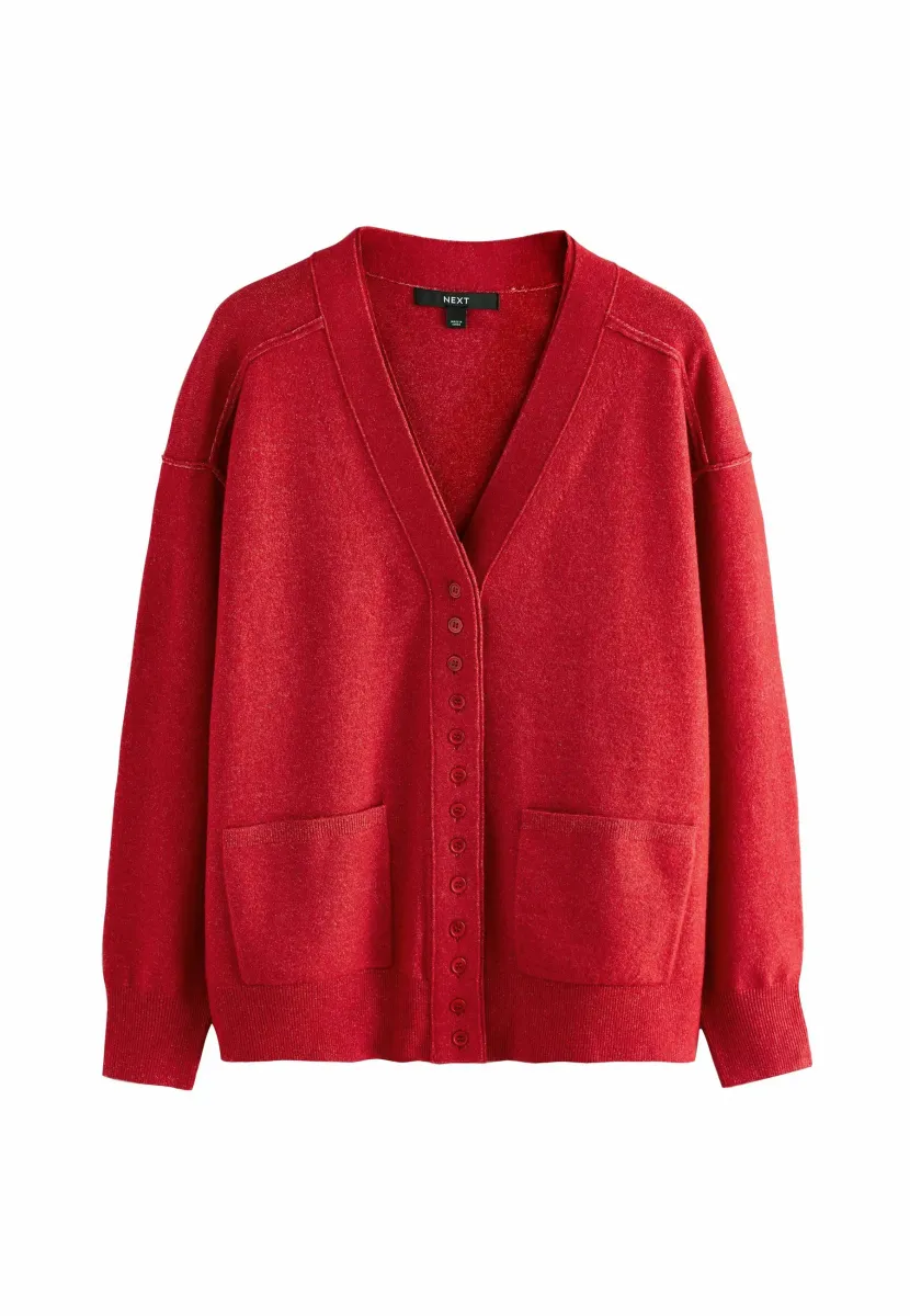 Strickjacke - red