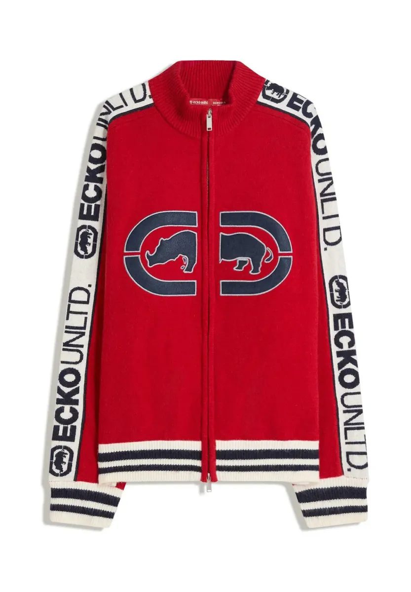 Strickjacke - red