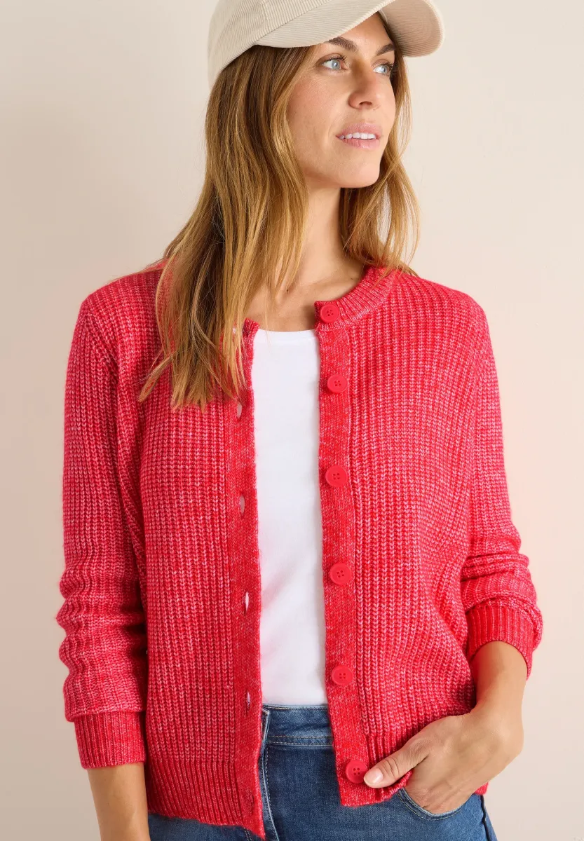 Strickjacke - rot