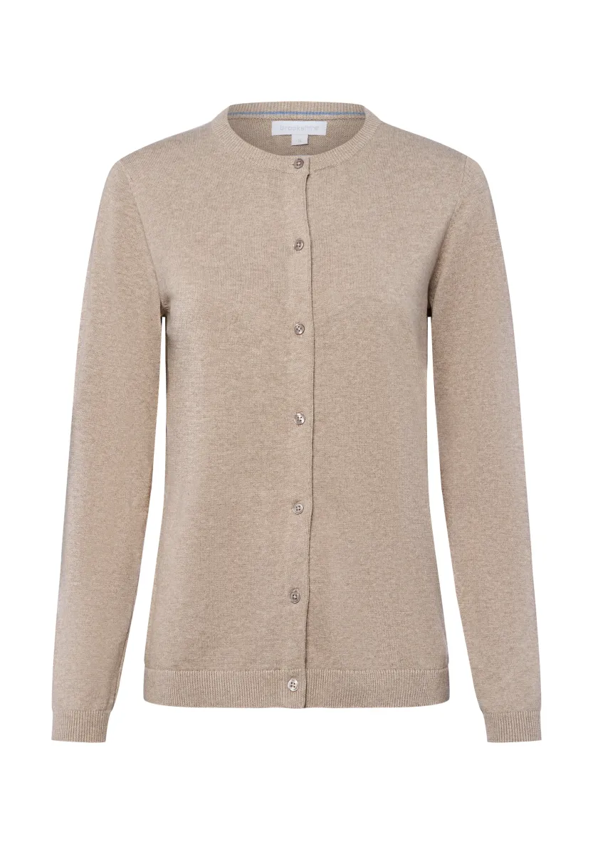 Strickjacke - sand