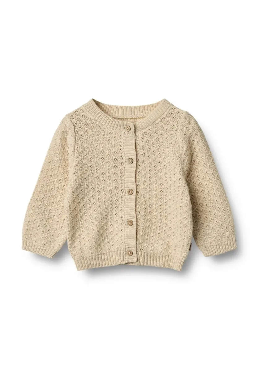 Strickjacke - sandshell