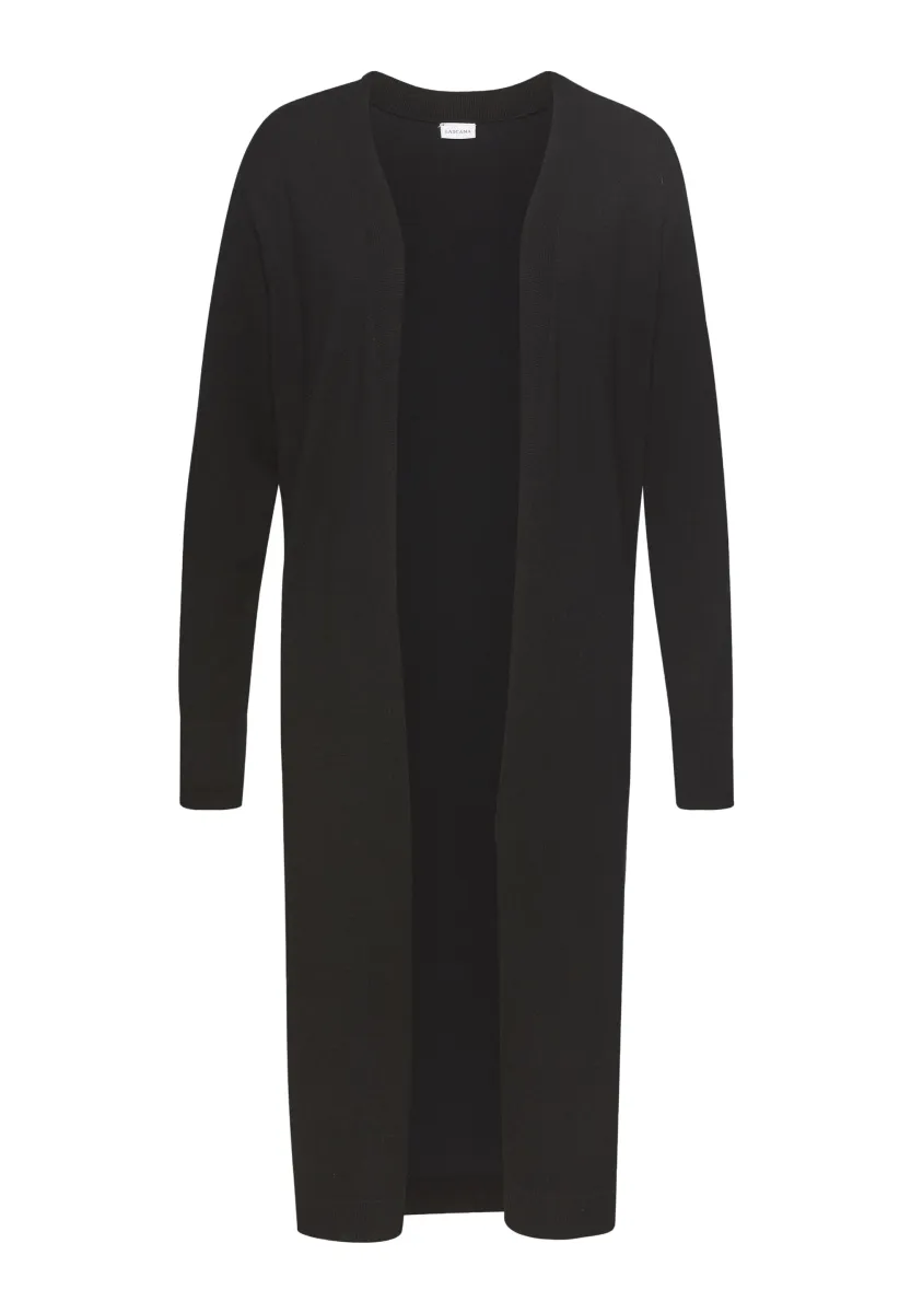 Strickjacke - schwarz