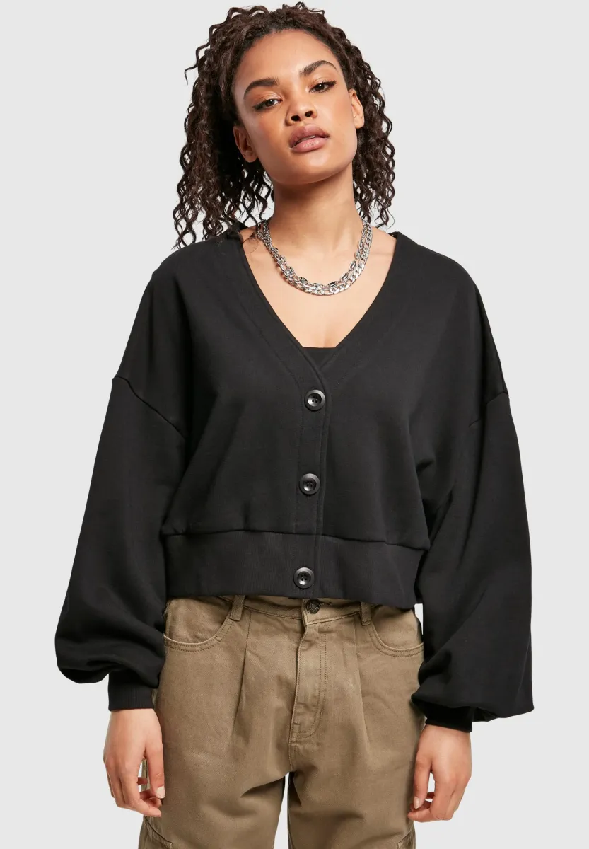 Strickjacke - schwarz
