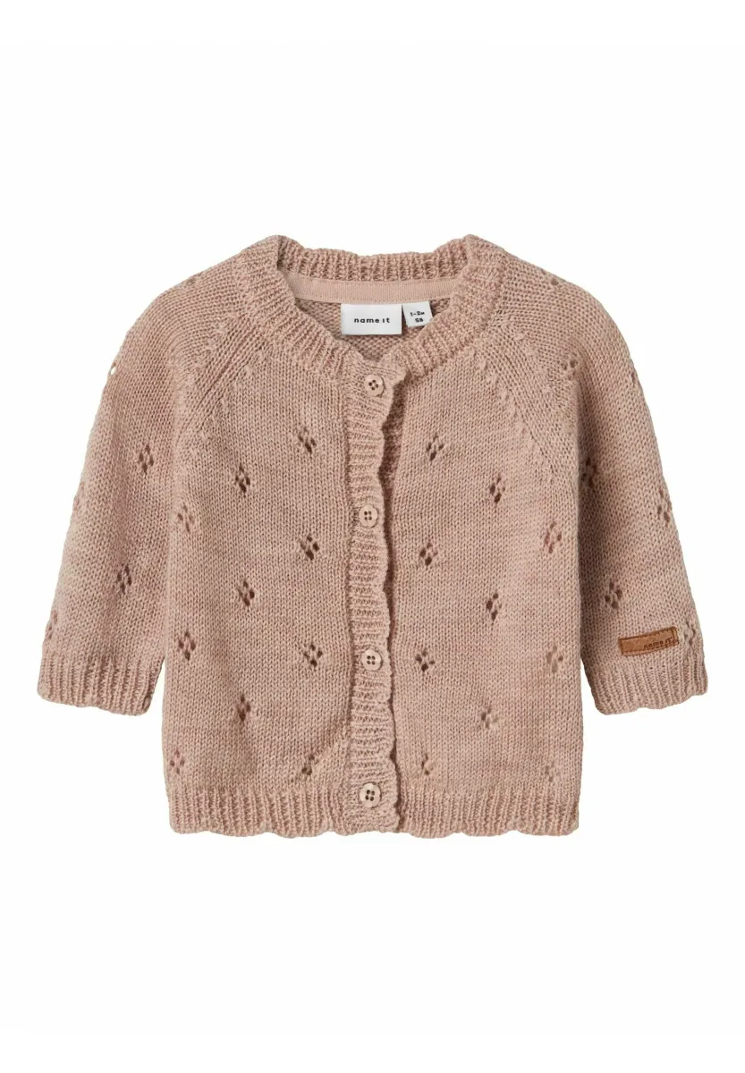 Strickjacke - shadow gray