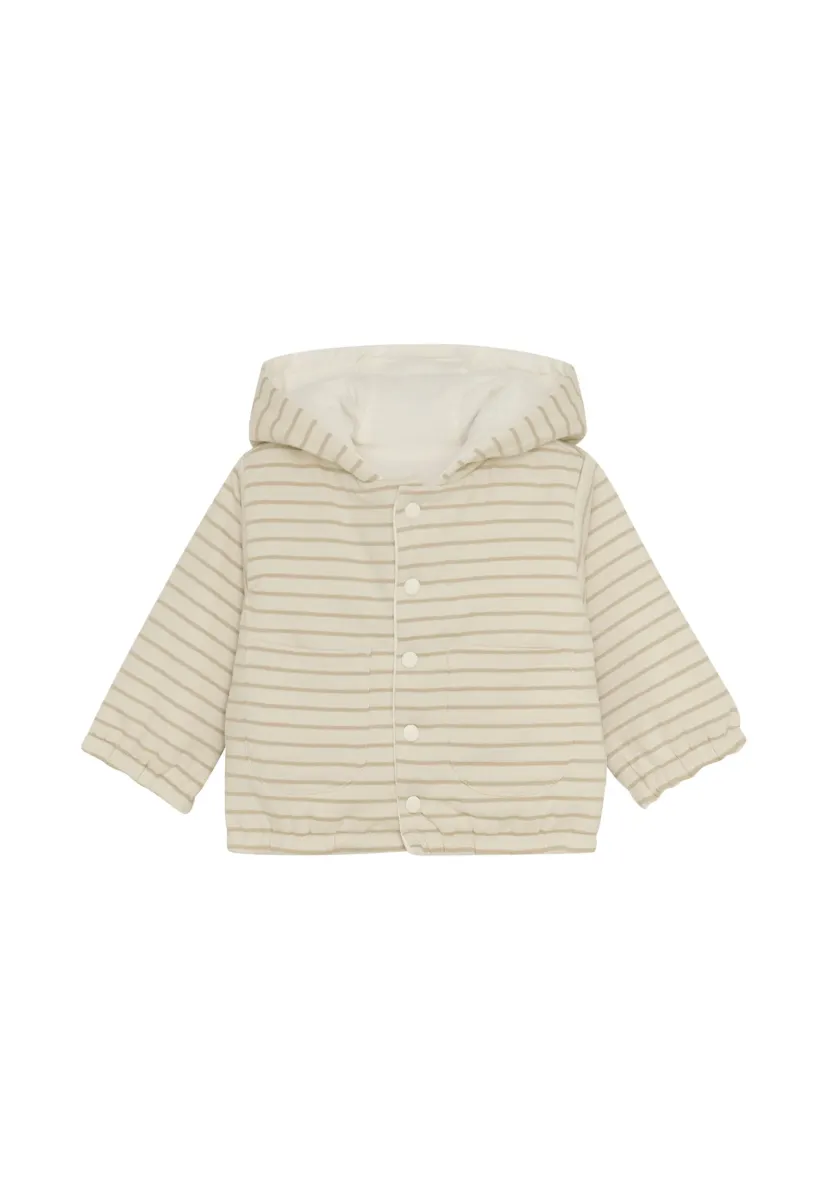 Strickjacke - stripe pattern off white