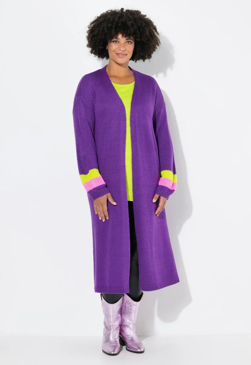 Strickjacke - violet