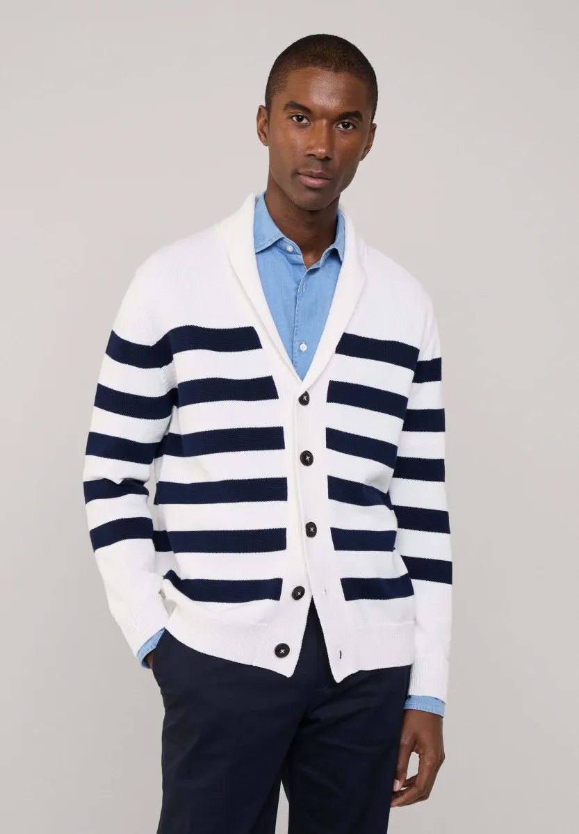 Strickjacke - white