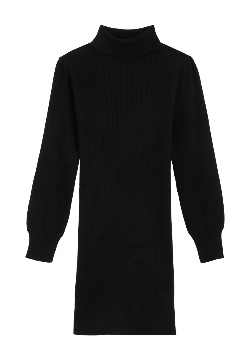 Strickkleid - black