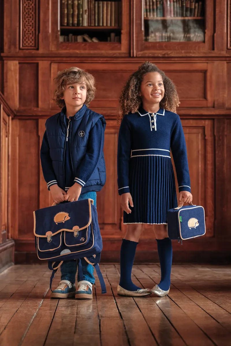 Strickkleid - marine