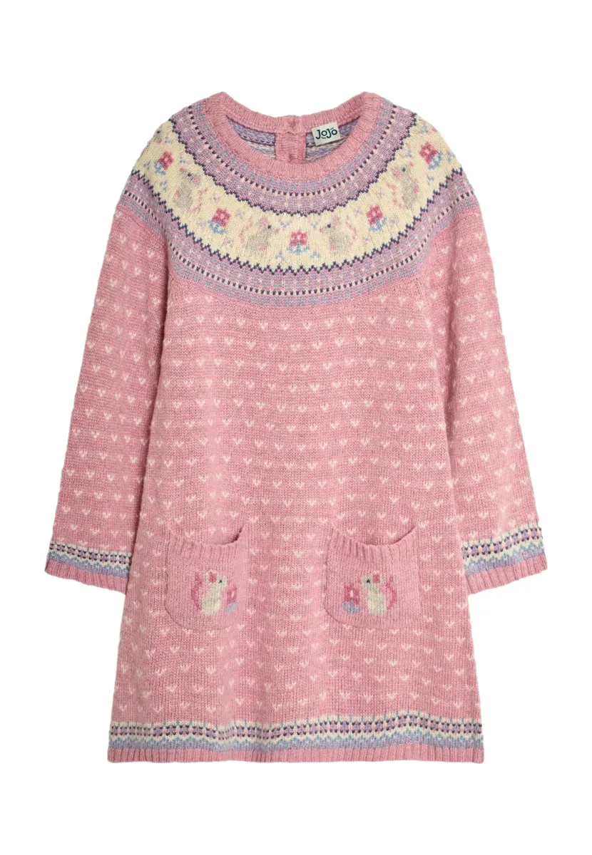 Strickkleid - pink