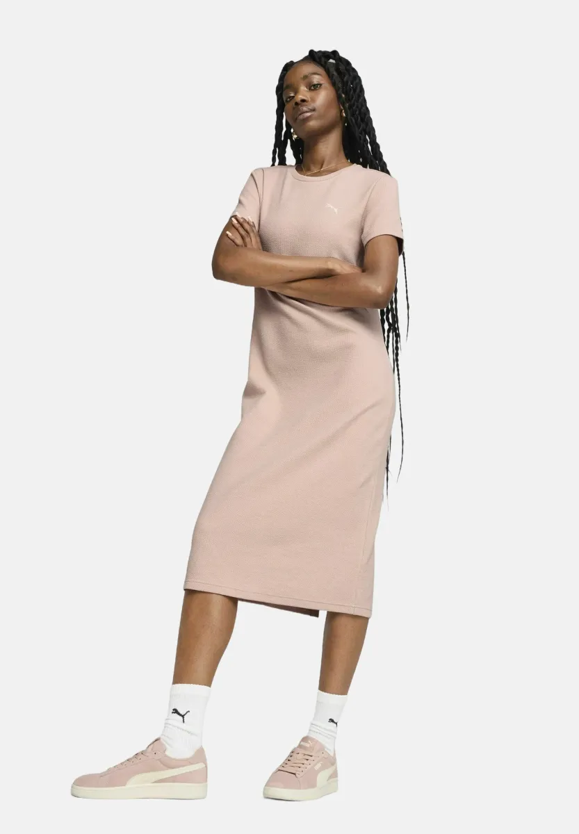 Strickkleid - rose quartz