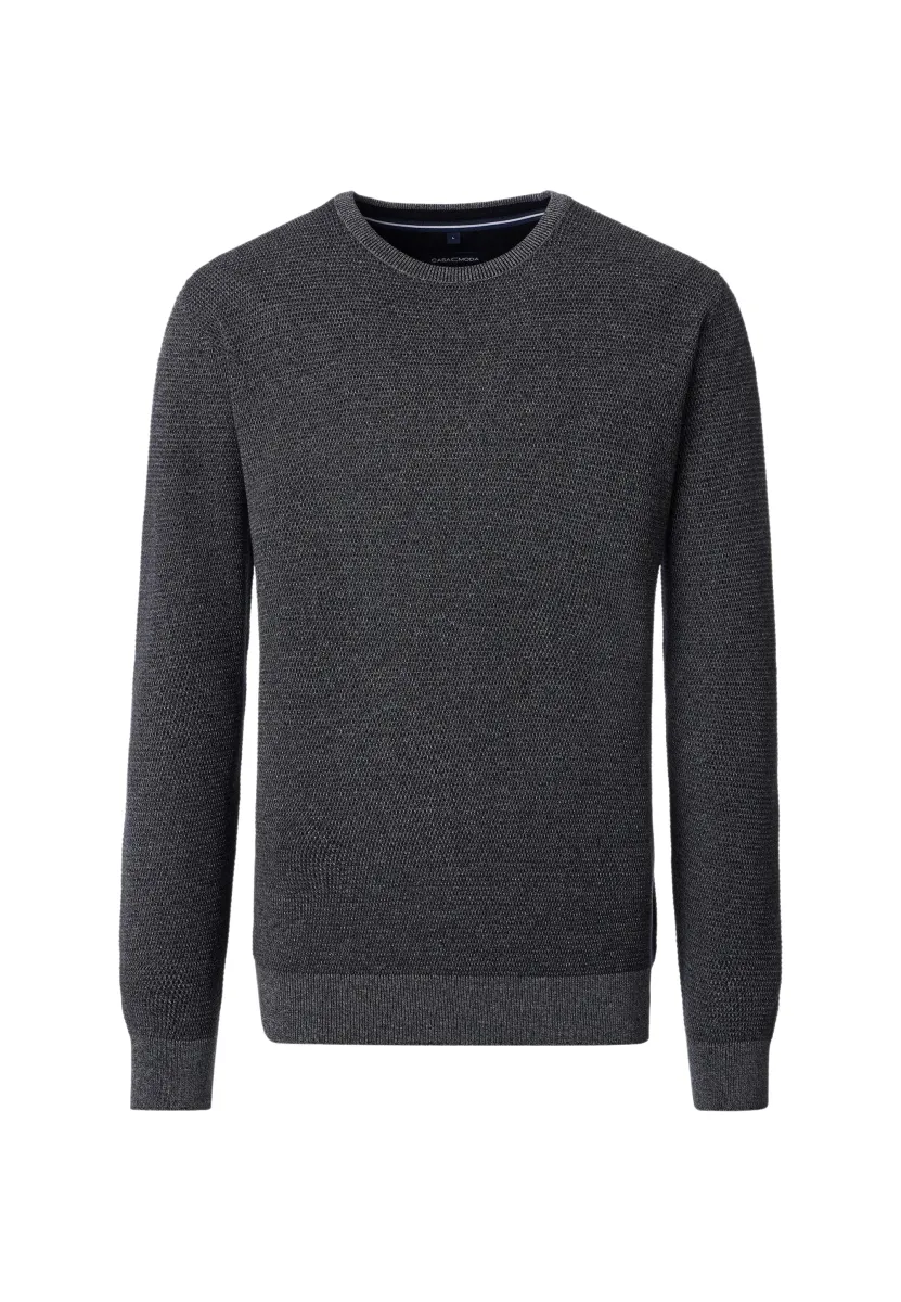 Strickpullover - anthrazit