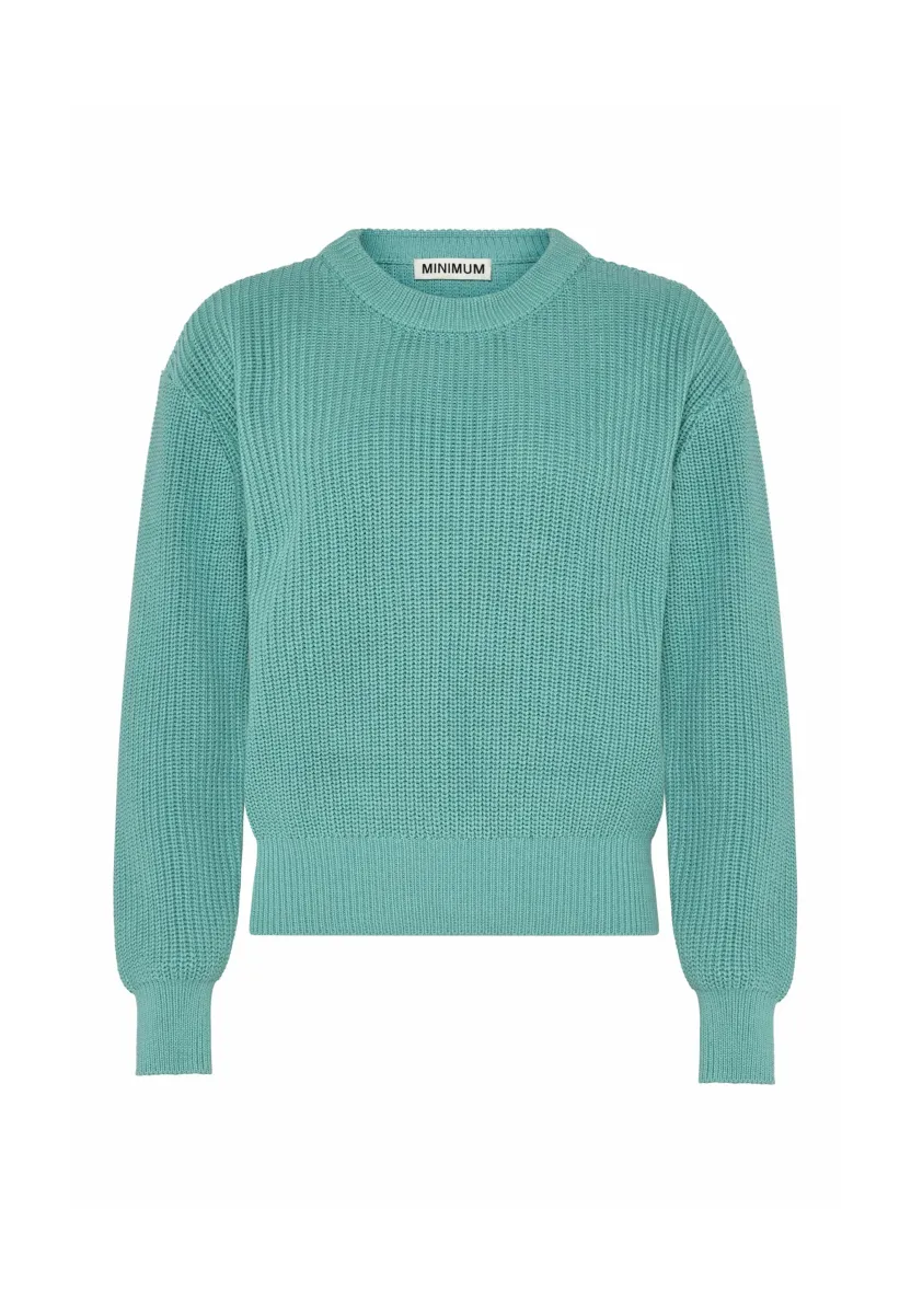 Strickpullover - aqua