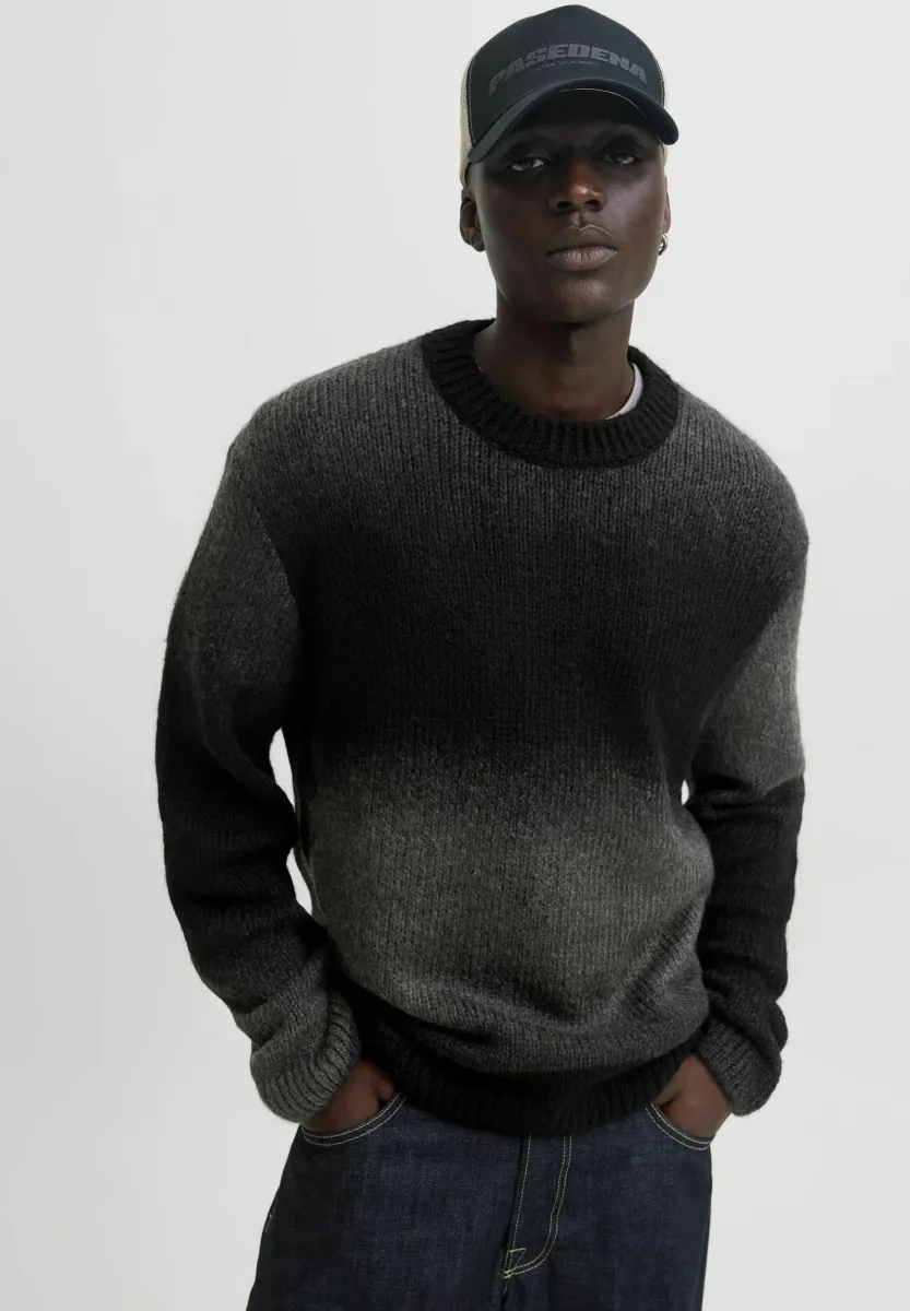 Strickpullover - asphalt
