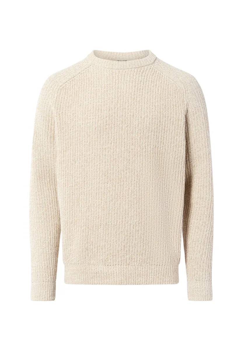 Strickpullover - beige ecru