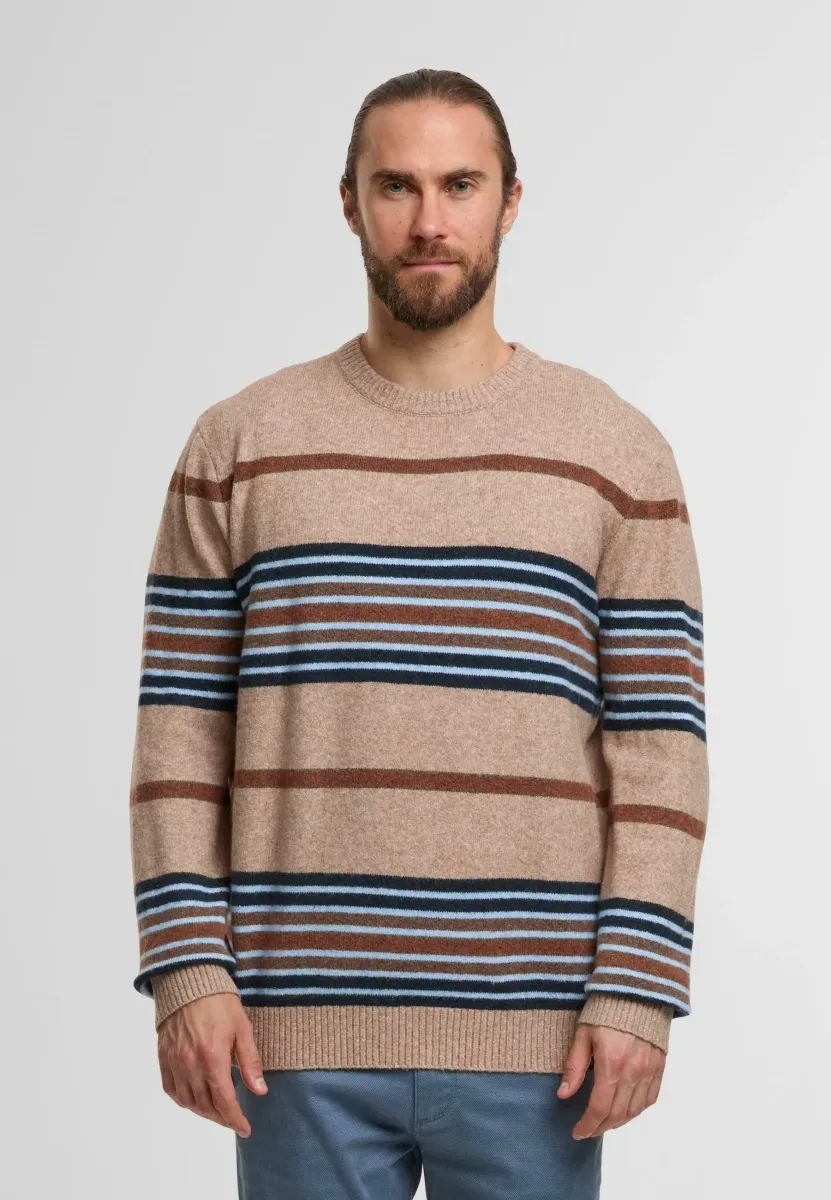 Strickpullover - beige mix