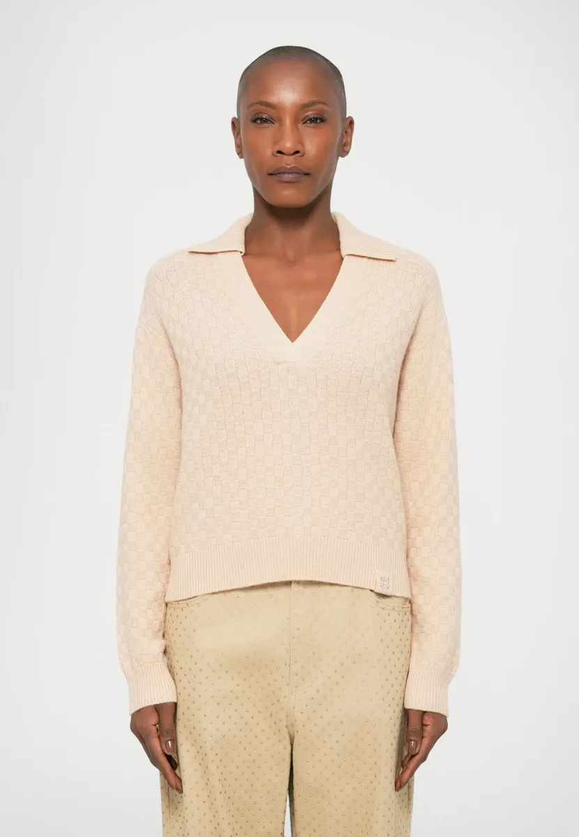 Strickpullover - beige