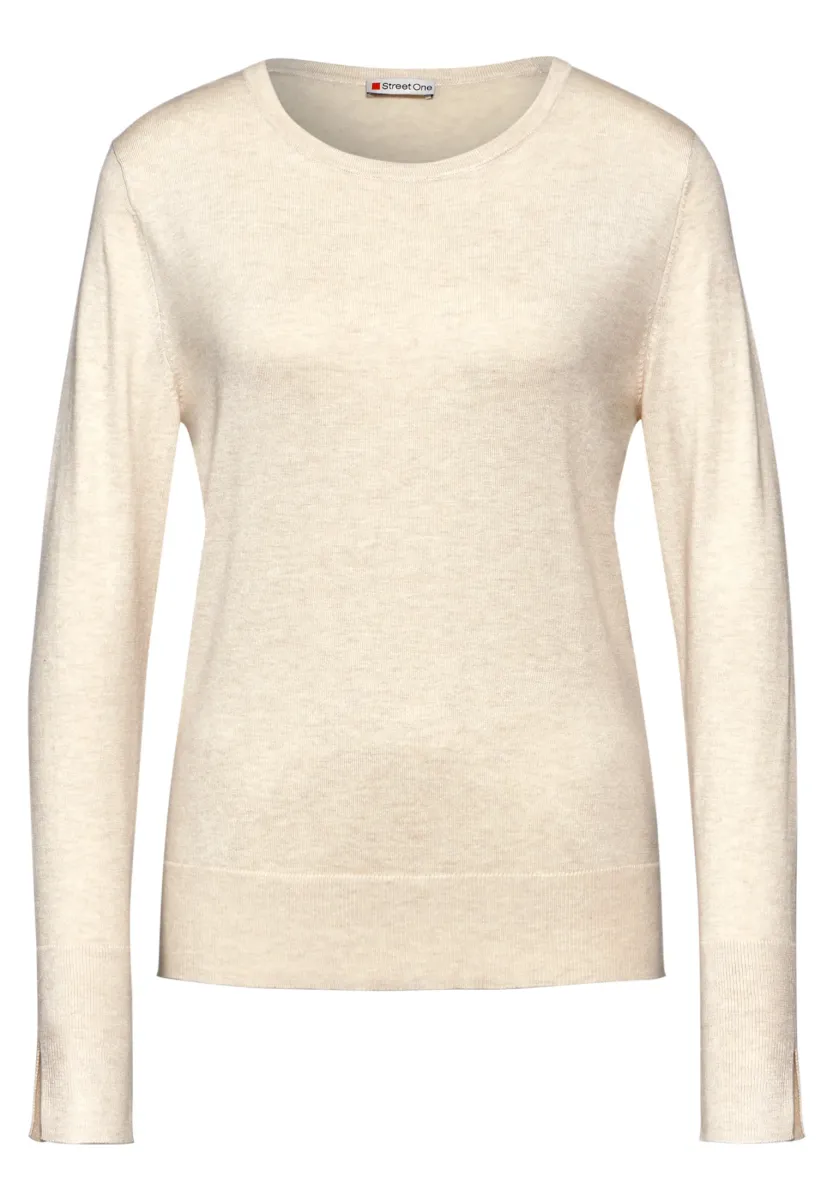 Strickpullover - beige