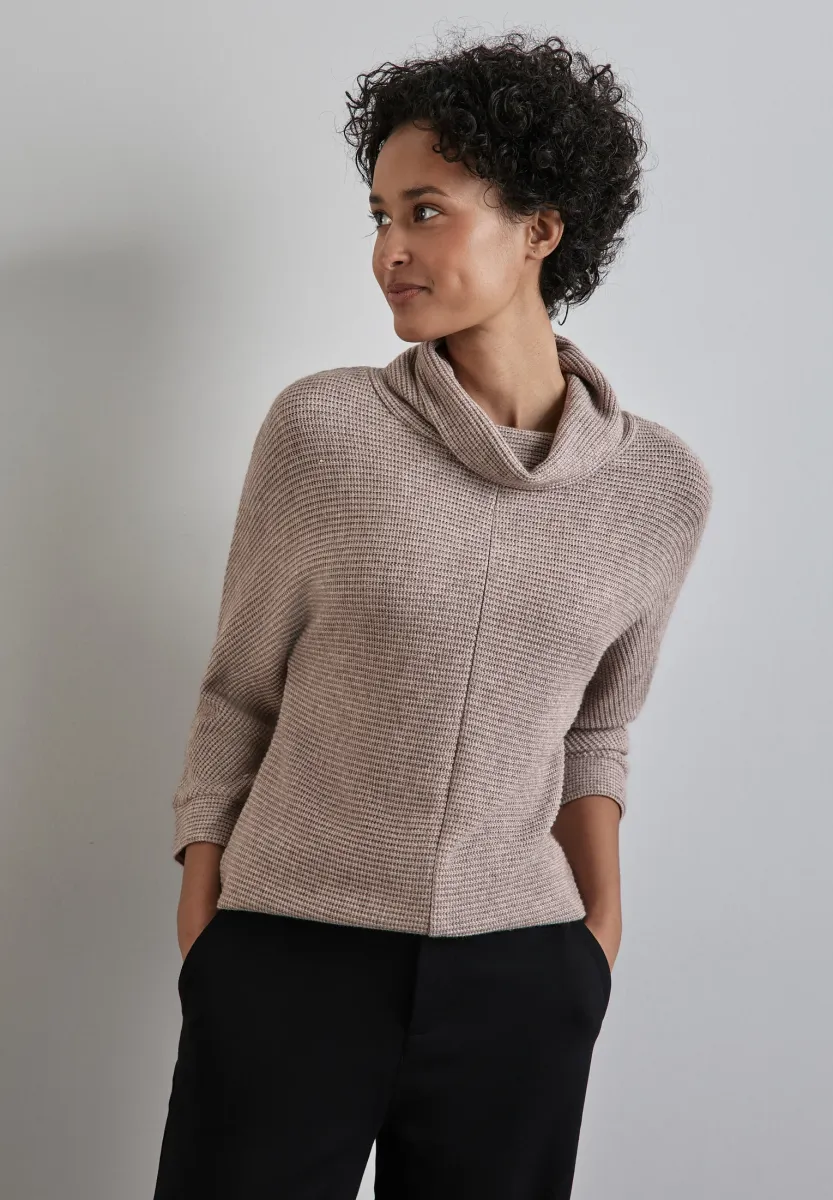 Strickpullover - beige
